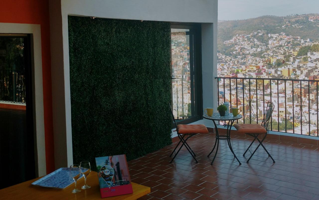 Apartamento Con Terraza A Un Lado Del Monumento Del Pipila Hotel Guanajuato Luaran gambar